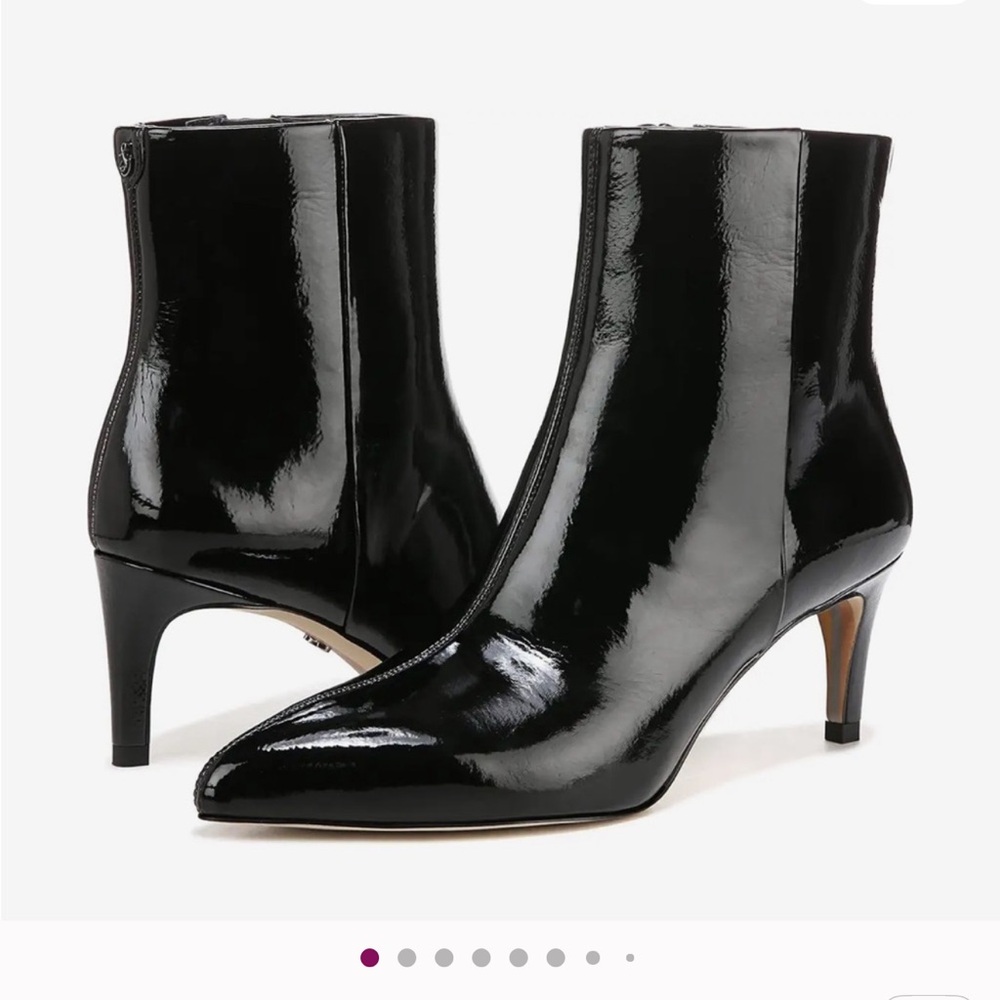 Sam Edelman Patient Black Ankle Boots 
Size 10 New In Box